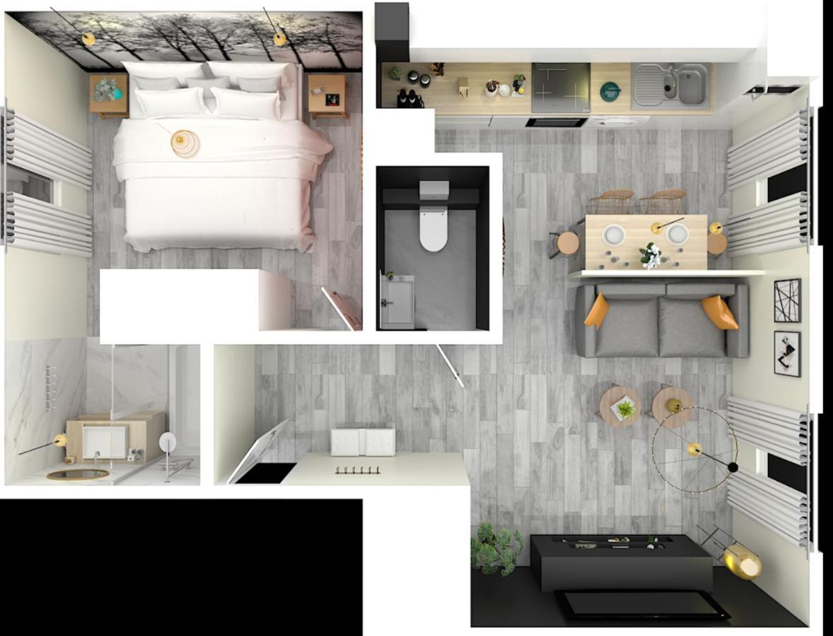 Appartement La Madeleine โลริอ็อง ภายนอก รูปภาพ